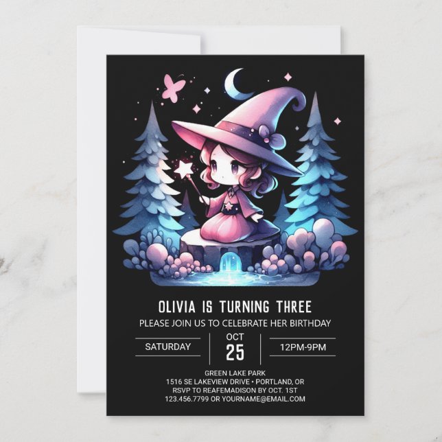 Invitation Petit Assistant Amusant Anniversaire (Devant)