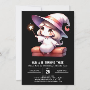 Invitation Petit Assistant enchanté Anniversaire