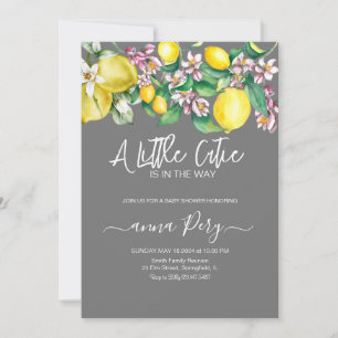 Invitation petit baby shower