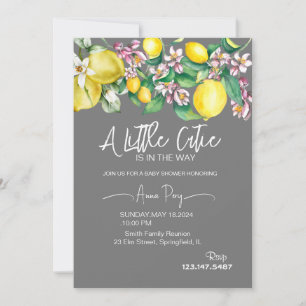 Invitation petit baby shower