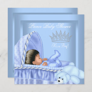 Invitation Petit Baby shower Africain-Américain