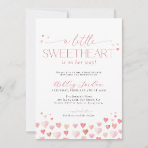 Invitation Petit Baby shower amoureux Invitation, Baby shower