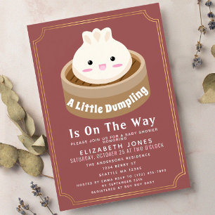 Invitation Petit Baby shower de dumping