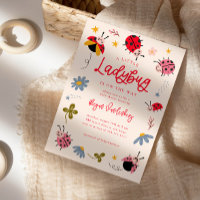 Petit Baby shower de fille Ladybug