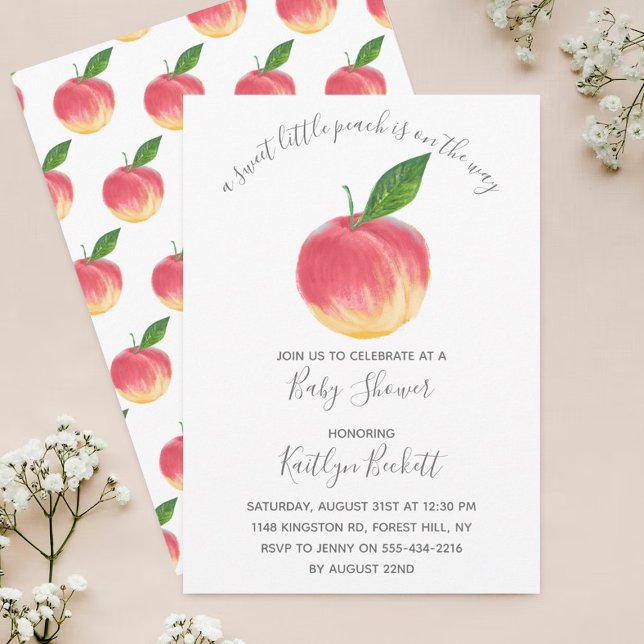Invitation Petit Baby shower doux (Créateur téléchargé)