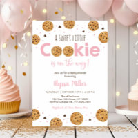Petit Baby shower fille rose biscuit