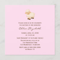 Petit Baptême d'agneau