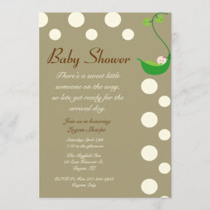 Invitation Petit doux quelqu'un baby shower