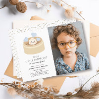 Petit Dumpling Blue Boy Photo Anniversaire