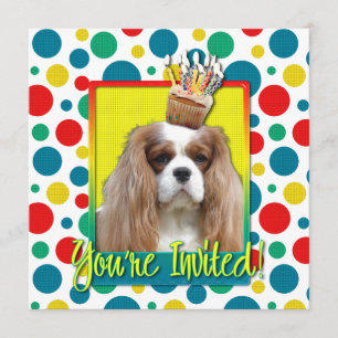 Invitation Petit gâteau d'invitation - cavalier - Blenheim