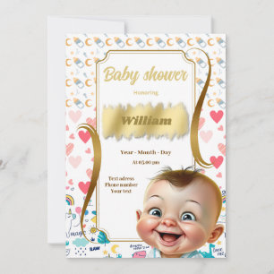 Invitation Petit homme en vue !