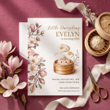 Petit Magnolia Floral Faitout Fille 1er Anniversai