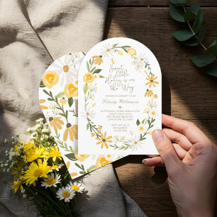 Invitation Petit Miel Sucré Sur Le Chemin Baby shower Amusant