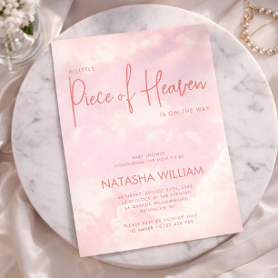 Invitation Petit morceau de cielInvitation Rose pastel