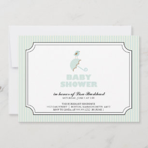 Invitation petit oiseau {invitation du baby shower}
