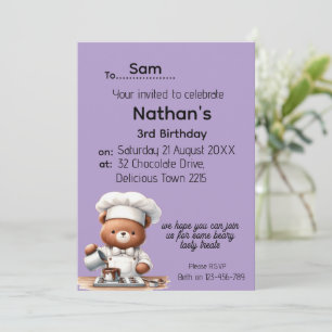Invitation Petit Ours