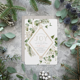 Invitation Petit paquet de Joy Eucalyptus Baby shower