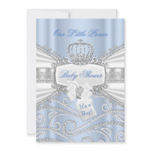 Petit Prince Baby shower bleu doux