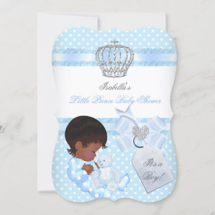 Invitation Petit Prince Baby Shower Mignon Spot A