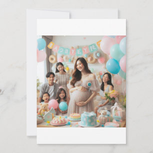 Invitation "Petit Prince en chemin : Baby shower
