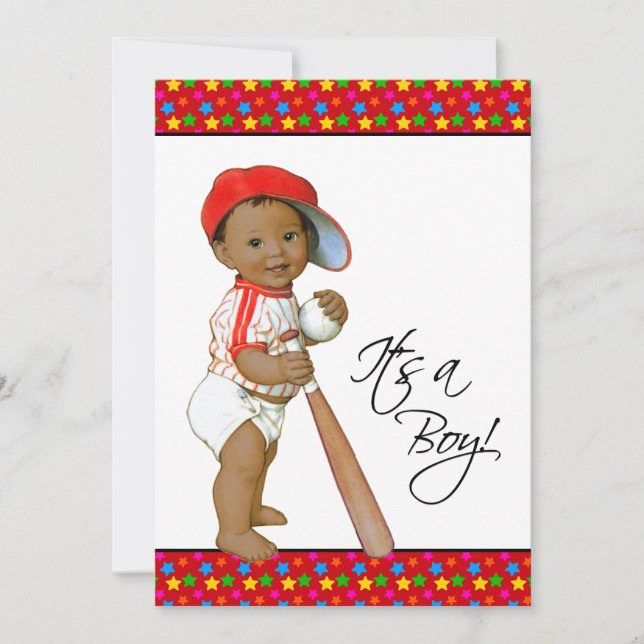 Invitation Petite Baby Shower Toute Petite Étoile (Devant)