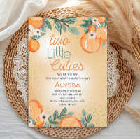 Petite Douce Orange Verte Fête de Naissance de Jum