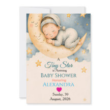 Petite Étoile Arrive Collection de Baby Shower