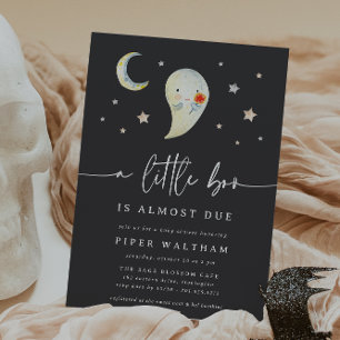 Invitation Petite Fée Mignonne Baby Shower Halloween