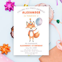 Petite fête d'anniversaire de Renard