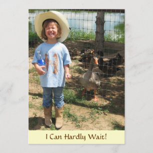 Invitation Petite fille et amis de la plaie - Anniversaire