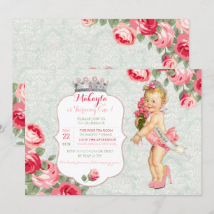 Invitation Petite Mlle American Pageant princesse de bébé