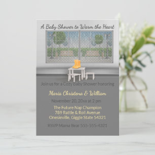 Invitation Petites bottes, grands rêves Baby Shower