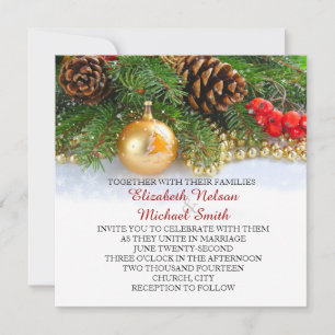 Invitation Petites boules de Noël Inviter