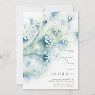 Invitation Petites Fleurs blanches