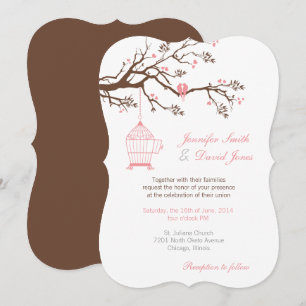 Invitation Petites Inséparables douces