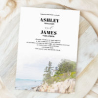 Phare du Maine Mariage du parc national Acadia