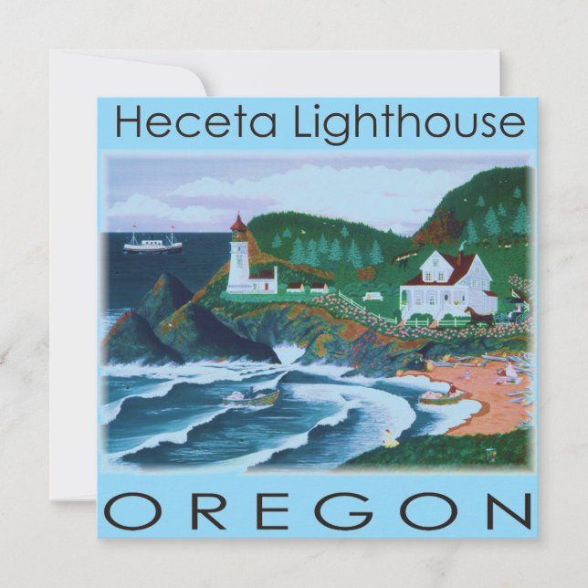 Invitation Phare Heceta (Devant)