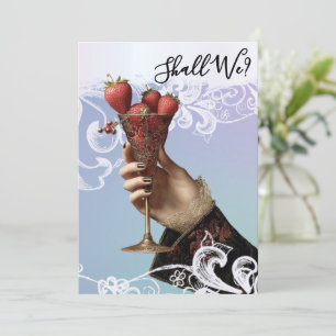 Invitation *~* PHOTO A101 Cocktail Orné 1 EVEILLES DE FILLE