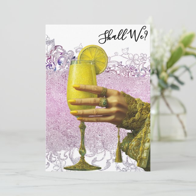 Invitation *~* PHOTO A101 Cocktail Orné 27 EVEILLETTE (Debout devant)