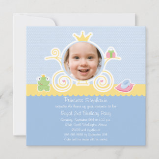 Invitation photo à la cérémonie d'anniversaire de