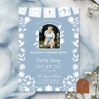 Photo Bébé Bleu Cielito Lindo Baptême