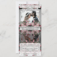 Photo Boho Dusty Rose Floral Mariage
