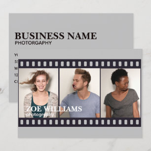 Invitation Photo Booth Film Bandes Photographie