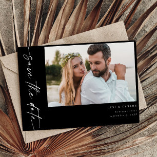 Invitation Photo & Calligraphie 4 Mod Horiz Enregistrer la da