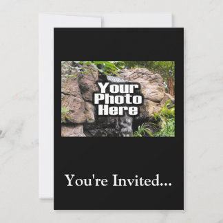 Invitation Photo couleur personnalisée