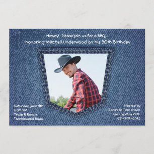 Invitation photo dans la poche