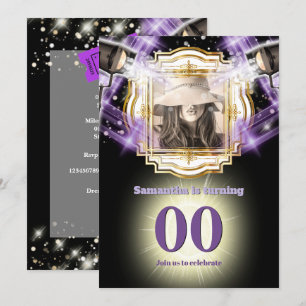 Invitation Photo de billet VIP La star du cinéma Hollywood