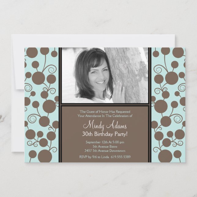 Invitation Photo de Deco (Devant)