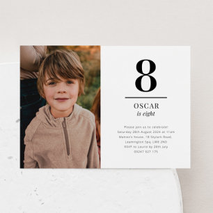 Invitation photo de huit paysages