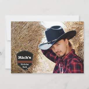 Invitation photo de la bannière occidentale